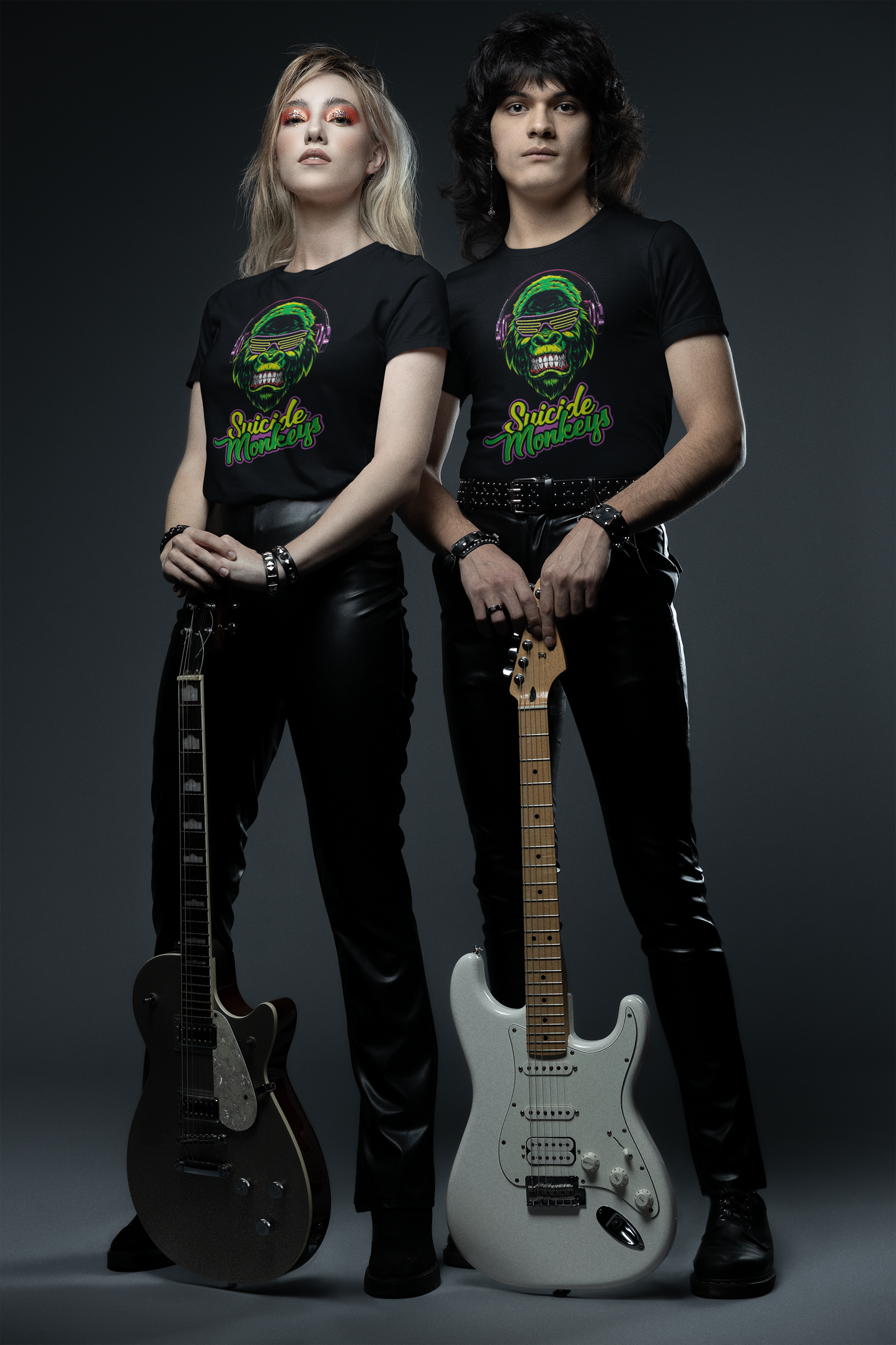 T-Shirt Suicide Music Monkeys