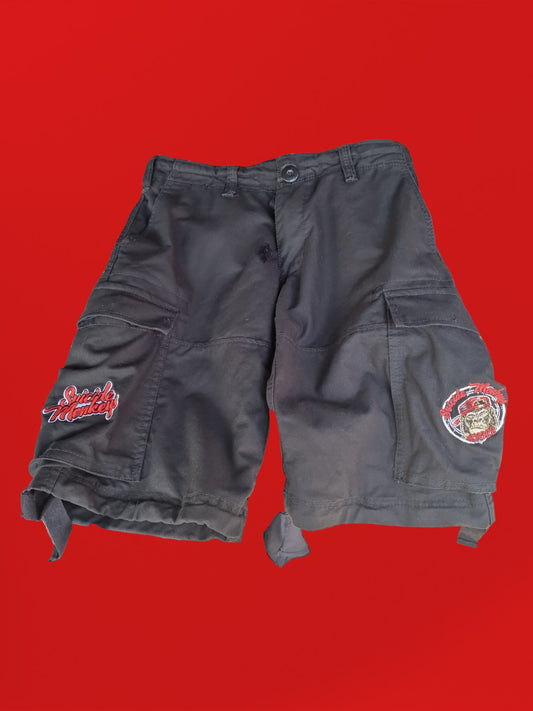 Military Cargo Shorts*embroidered on both sides*