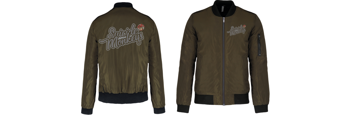 Oldschool bomber jacket*printed on both sides*