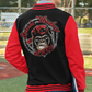 College jacket *embroidered on both sides*